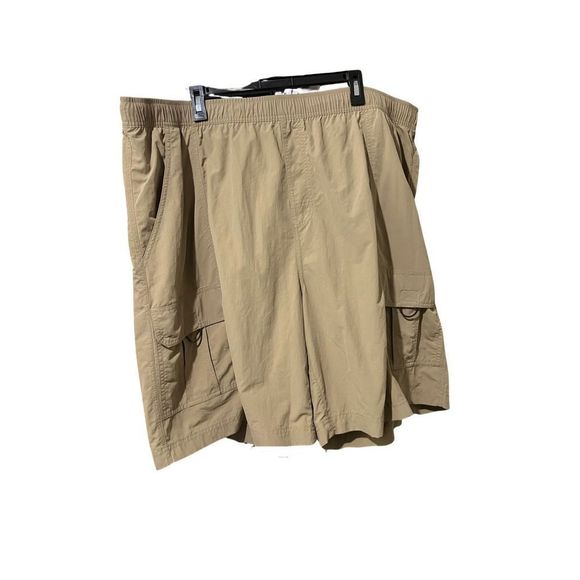 RoundTree & Yorke Men's Cargo Five-Pocket Khaki Swim Shorts Size 3XB - Picture 1 of 5